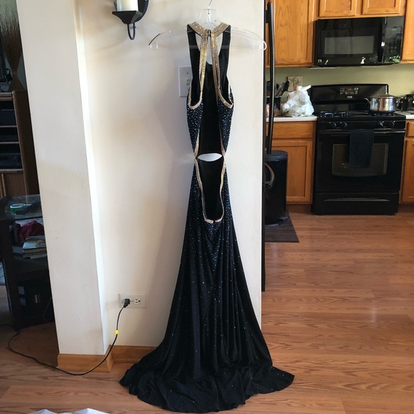 Jovani Backless Prom Dress - Picture 5 of 6
